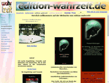 Tablet Screenshot of edition-wahrzeit.de